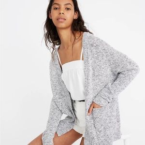 Madewell Marled Glenmont Cardigan Sweater Size M